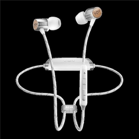 House Of Marley House of Marley EM-JE103-SV Lightweight Uplift 2 Wireless Bluetooth Earbuds - Silver EM-JE103-SV